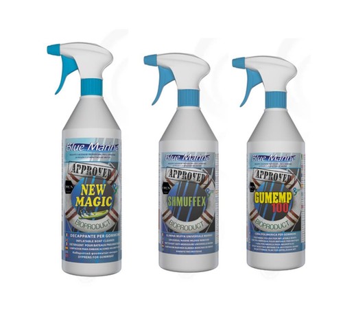 Pflege set halbsteif blue - pflege-set,