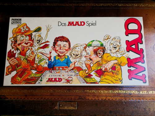 Mad brettspiel von parker - mad,