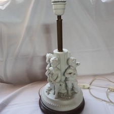 Antike Tischlampe FIGURENLAMPE