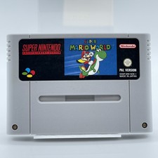 Super Mario World - Super Nintendo SNES Spiel - PAL