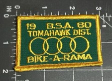 Tomahawk Distrikt B. S.A.1980 Bike-A-Rama Junge Pfadfinder Of Amerika BSA