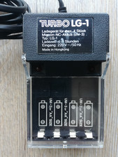 Akku-Ladegerät TURBO LG-1 für 4 Mignon-NC-Akkus,  Schnell-Ladegerät, neuwertig