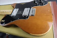 Fender Telecaster Deluxe 1975 w/ 1973 neck Mocha Vintage Wide range custom Rare