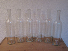 6 leere Flaschen Glasflaschen