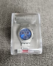 Swatch Irony Aluminium Armbanduhr Ungetragen Originalverpackung