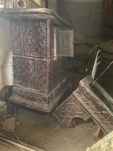 Kachelofen antik gebrochen - antik,