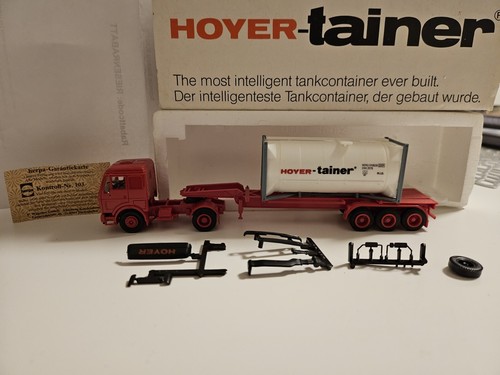 Herpa lkw tanker hoyer tainer - lkw,
