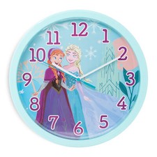 Kinder Wand Uhr Frozen Mädchen Wanduhr Kinderzimmer Lernuhr Disney Kinderuhr
