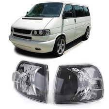 Klarglas Blinker schwarz für VW Bus T4 Multivan Caravelle ab 96