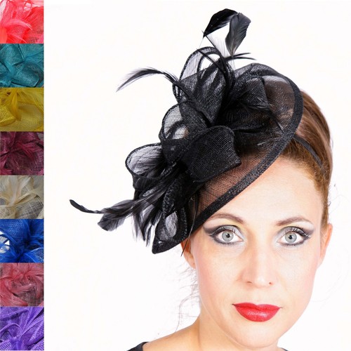 Edler fascinator haarreif - fascinator, am