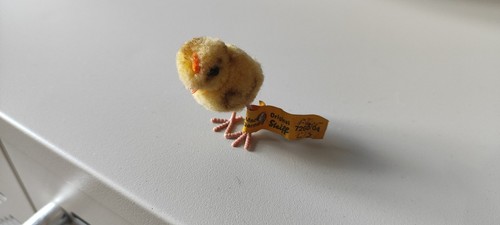 Steiff küken mit fähnchen - küken,