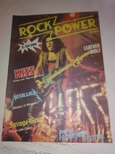 Rock Power 11/85 Fanzine Heavy