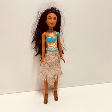 Mattel - Disney Princess - Pocahontas Puppe - 29,5 cm groß - GUT   #222
