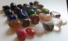 Trommelsteine 27 Stück / Natürliche Steine / Heilsteine / Kristalle / Bunt