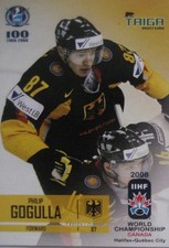 Philipp Gogulla #23 Russia IIHF 2008 Krefeld Pinguine Kölner Haie