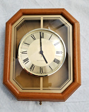 *Defekte* Dugena Funkuhr Retro Vintage Wanduhr 1992