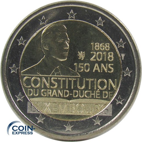 Luxemburg euro gedenkmünze - 2,