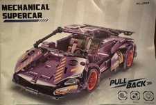 Sportwagen Lila 470 Bausteine