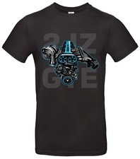 2jz gte turbo motor shirt - gte,