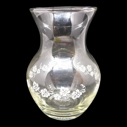 Vase glas trauben weinlaub - vase,