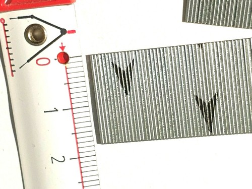 1000 stiftnägel 6x18mm - 0,6x18mm, ohne