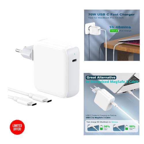 Usb 70w ladekabel macbook - usb,
