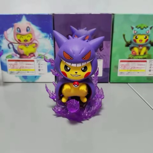 Pokemon figur pikachu gengar - pokemon,