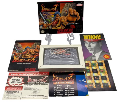 Breath fire snes - snes, us-ntsc
