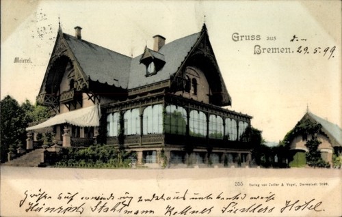 Hansestadt bremen meierei - ak,