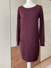 Kombi Set Strickkleid und Long-Cardigan + Schal Gr. 38
