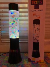 Tetris Glitter Flow Lavalampe mit Glitter in Tetris Baustein Formen