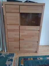 Kleine Buchenschränke 90 cm breit; Türen aus Massiv Kernbuche