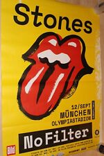 ROLLING STONES - No Filter Konzert-/Tourposter 2017 - München 