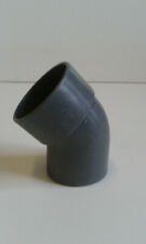 PVC Winkel 40 mm 45 Grad - Abflussrohr - Klebefitting  !! 2 Stück - 1 Preis !!