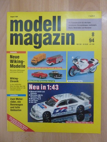 Modell magazin 1994 - modell, 1994-08