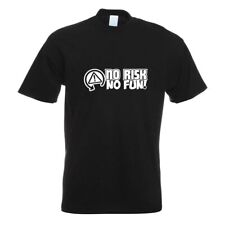 No Risk No Fun Racing Rennsport T-Shirt Motiv bedruckt Funshirt Design Print