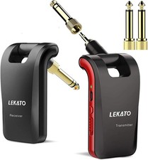 LEKATO 2,4GHz Kabellos Gitarre