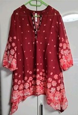 Sheego Bluse Gr.46 rot #504
