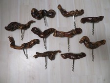 224* Konvolut Korkenzieher aus