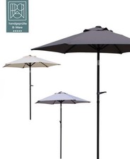 Gallery Sonnenschirm Ø 180cm Garten Kurbelschirm Gartenschirm