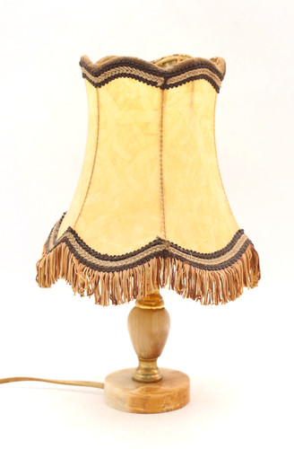 Lampe tischlampe aus onyx - tischlampe,