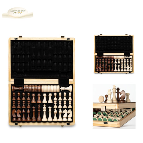 Magnetisches schachspiel holz - magnetisches,