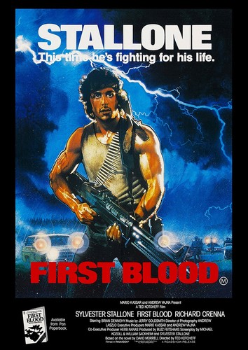 Rambo first blood sylvester - blood,