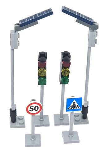 Lego city 60304 straßenlampen - city,
