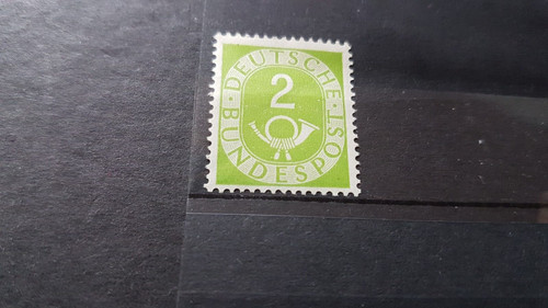 Brd 123 postfrisch - 123, posthorn