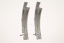 ROCO H0 2 x Bogenweiche rechts Handweiche manuell