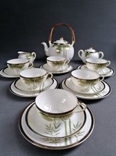 Altes Teeservice Japan Bambus