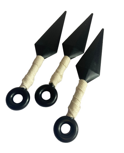 Kunststoffrequisiten kunai - 3x,
