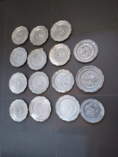 15 Zinn Teller Zinnteller