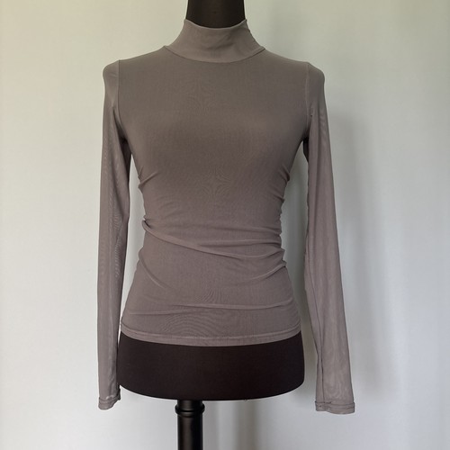 Rollkragen durchsichtige shirt - rollkragen,